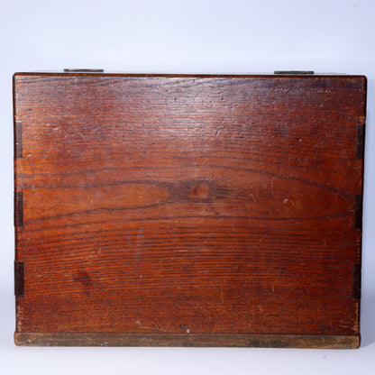 Japanese Vintage Wooden Drawer Sewing Box Tansu Chest Haribako WBX287
