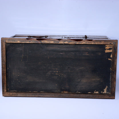 Antique Japanese Meiji Era Tansu Chest / Apothecary Box / Storage Cabinet – 19C