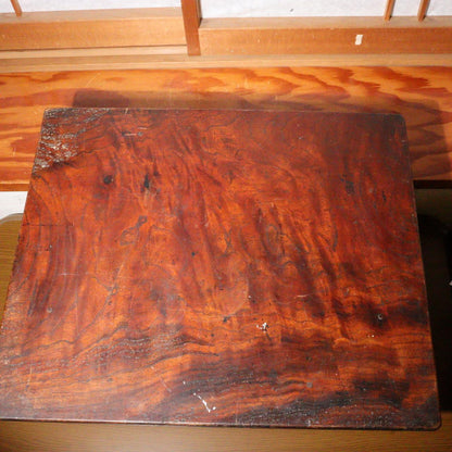 Rare Vintage Japanese Chabudai Solid Zelkova Wood High Quality Craftsmanship