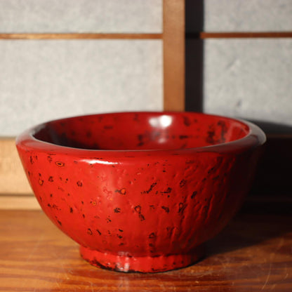 Japanese Aizu Nuri Lacquer Tea Bowl Traditional Craft AIZ16