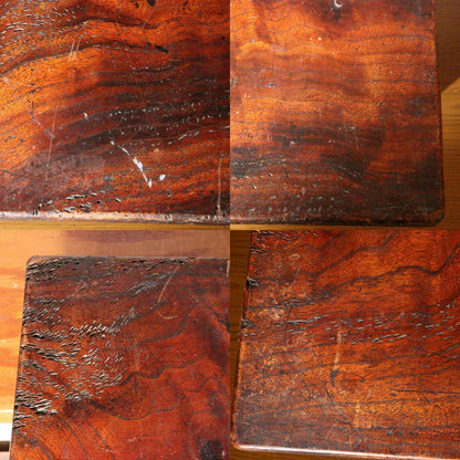 Rare Vintage Japanese Chabudai Solid Zelkova Wood High Quality Craftsmanship