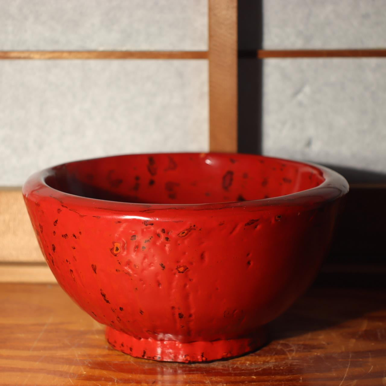 Japanese Aizu Nuri Lacquer Tea Bowl Traditional Craft AIZ16