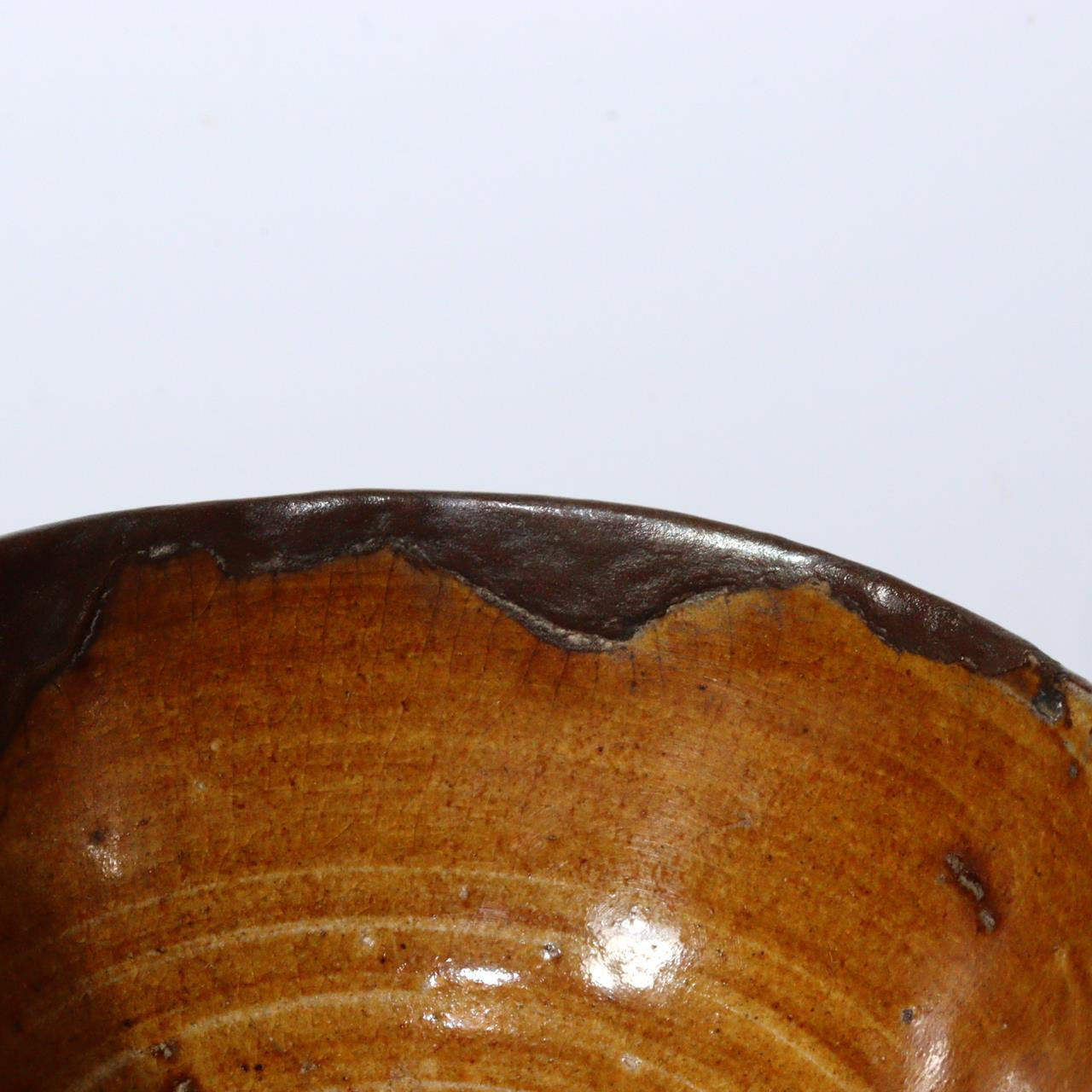 Edo Period Japanese Pottery  Karatsu or Mino Ware Small cup Tea Bowl  PCP234