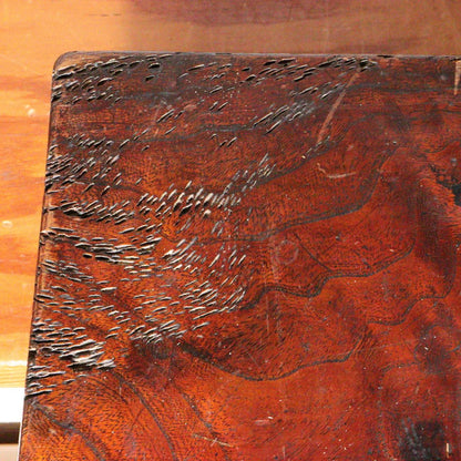 Rare Vintage Japanese Chabudai Solid Zelkova Wood High Quality Craftsmanship