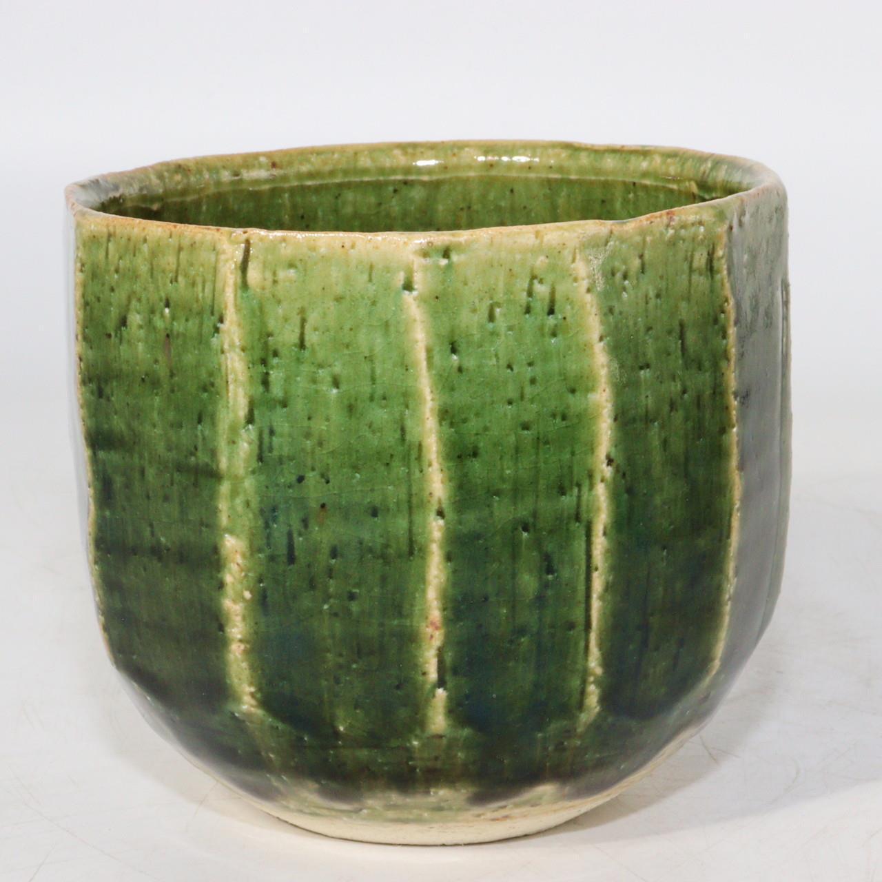 Taizo Yamada Oribe bowl teacup serving appetizers Japanese ceramic YT07-2