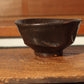 Japanese Antique Mino ware Iron glaze tea Bowl pottery Ceramic w / box PCP157