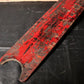 Japanese wooden Vermilion lacquer Tsuba Hanging stand STO81