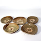Japanese Antique Karatsu ware tea 5 Plates Pottery Ceramic bowl PCP152