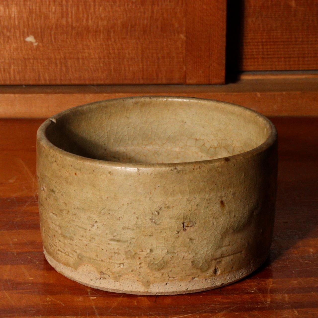 Japanese Antique Seto ware Incense burner pottery Bowl Muromachi period PV201