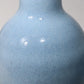 Japanese Pottery Ceramic blue glazed Miyashita Zenji sake cup signed w / box