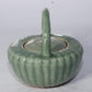 Japanese Antique Sanda ware Celadon Tea pot porcelain Imari Nabeshima box IP100