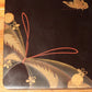 Japanese wooden Gold Makie suzuri box Butterfly design Inkstone WBX202
