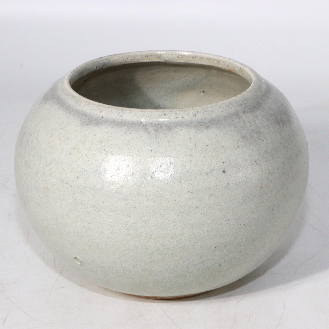 Taizo Yamada round vase Japanese Ceramic High-Quality Glaze Similar to Jun Kiln