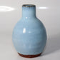 Japanese Pottery Ceramic blue glazed Miyashita Zenji sake cup signed w / box