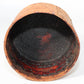 Japanese Antique wooden Lacquer vase Bowl Hakushitate Wax Colored Lacquer PV150