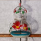Japanese glass Bell wind chime Edo Fuurin gourd type hanging VG255