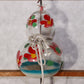 Japanese glass Bell wind chime Edo Fuurin gourd type hanging VG255