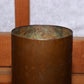 Japanese Copper cannon vase Flower signed Flare Also usable as pen stand BV419