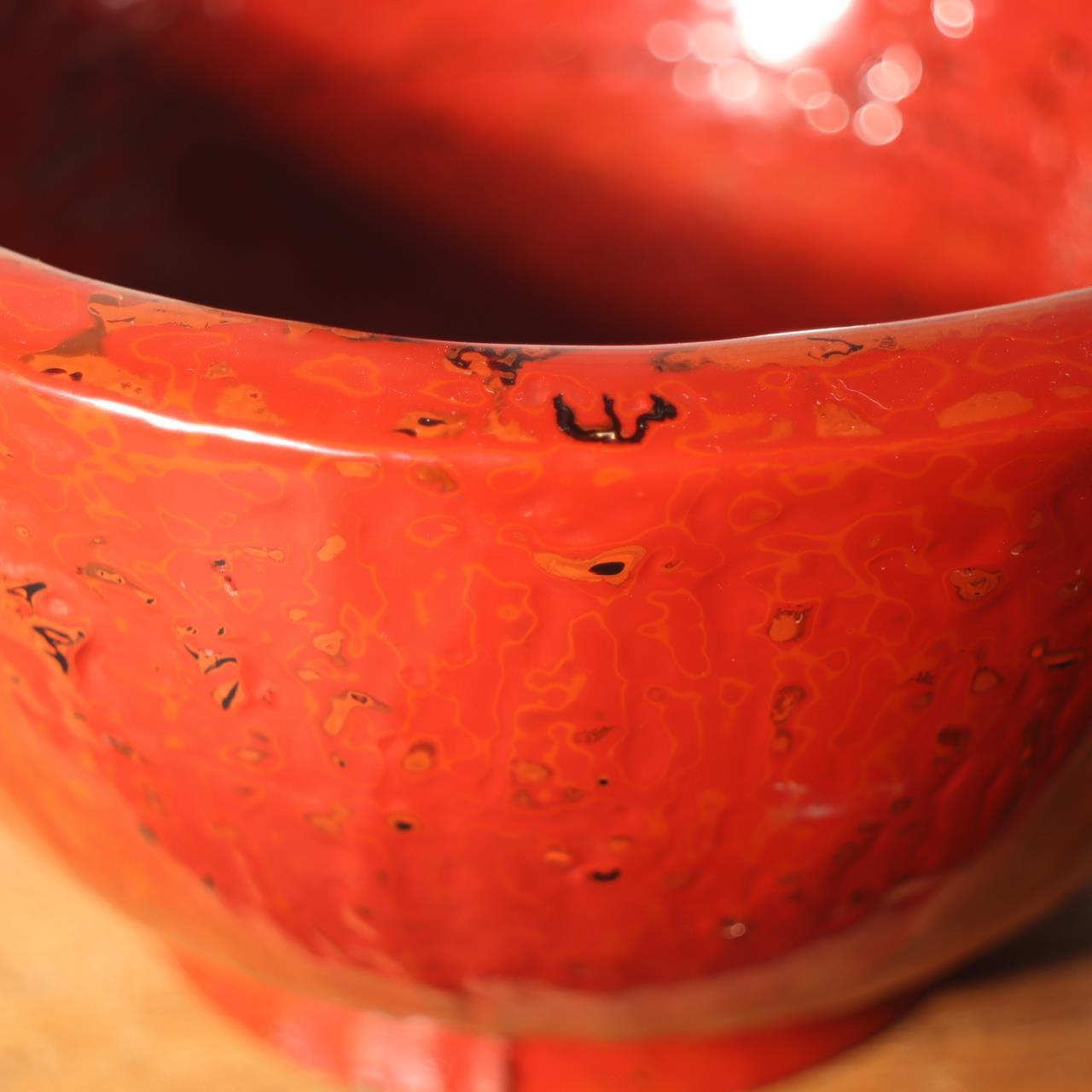 Japanese Aizu Nuri Lacquer Tea Bowl Traditional Craft AIZ15