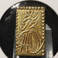 Japanese Numismatic charm Ansei Nibukin gold Coin VG293