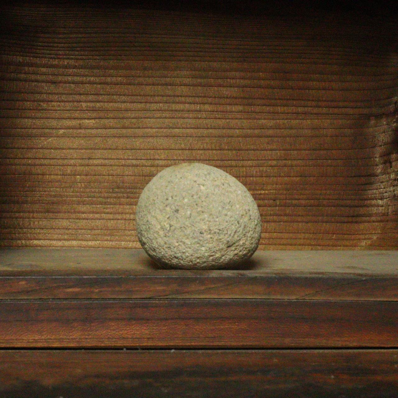 Japanese Stone Maruishigami ornament Bonseki Suiseki Yamanashi SS189
