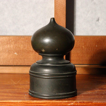 Japanese Vintage Temple Buddhism Bronze Giboshi Shinto Railing Finial BOS741