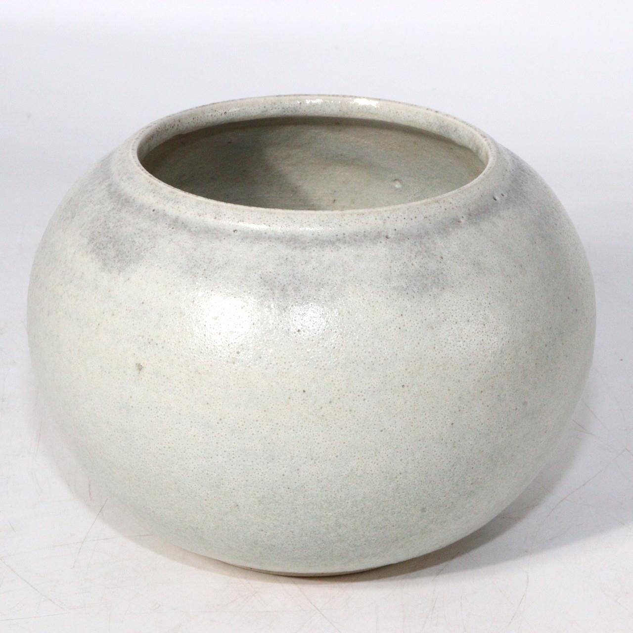 Taizo Yamada round vase Japanese Ceramic High-Quality Glaze Similar to Jun Kiln