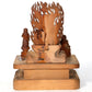 Japanese wooden Acala statues Fudo Myoo Buddhism Buddha ornament WB151