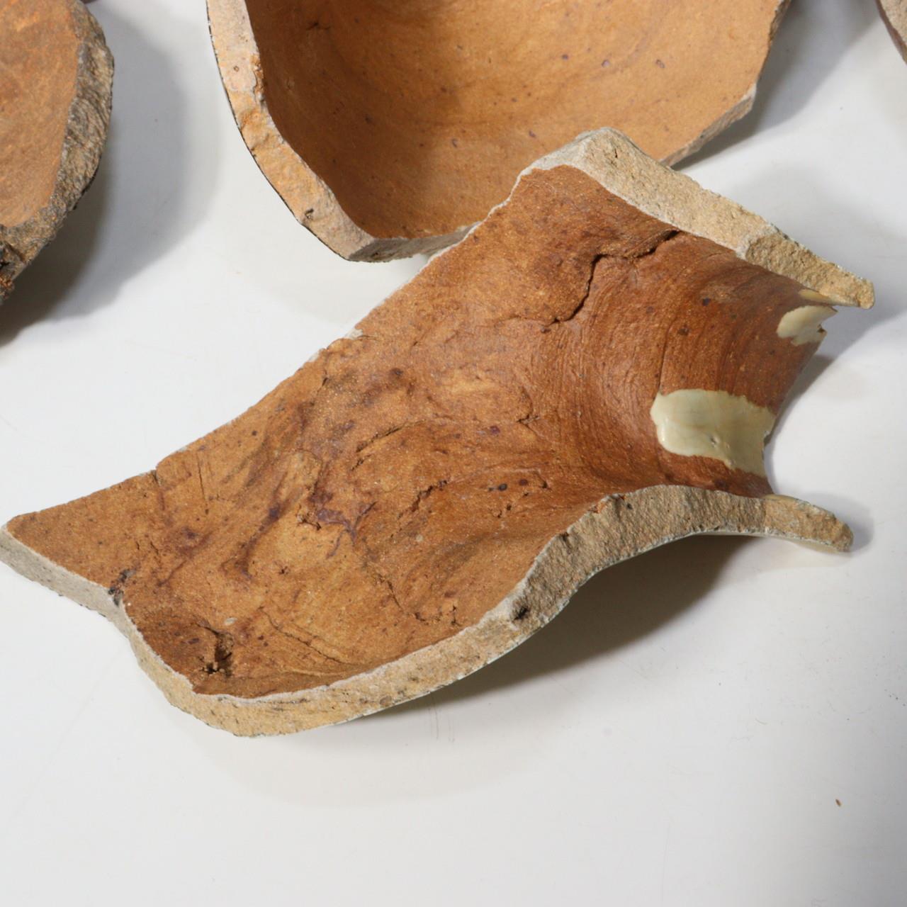 Japanese Karatsu pottery shards Momoyama period Korean VG232