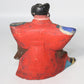 Japanese Antique Kabuki Clay figurine Ceramic Ornament WO150